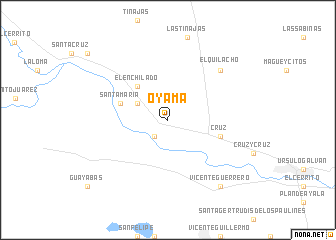 map of Oyama