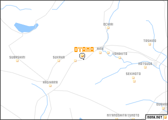 map of Oyama
