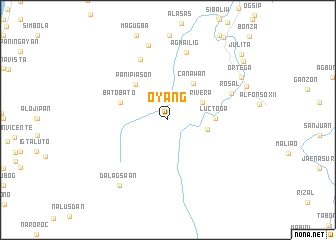 map of Oyang