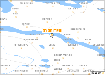 map of Oyaniyemi