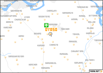 map of Oyaso