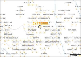 map of Oyatenna