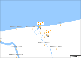 map of Oya