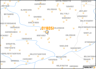 map of Oybosi