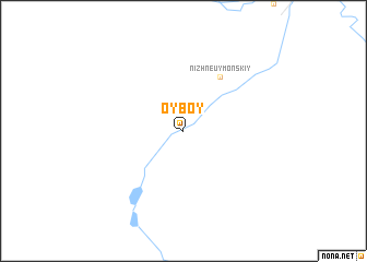 map of Oyboy