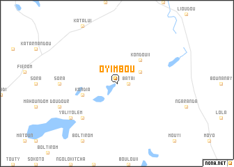 map of Oyimbou