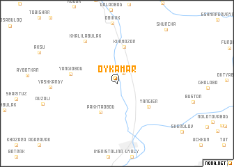 map of Oykamar