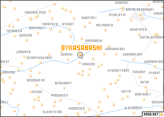 map of Oykas-Abashi