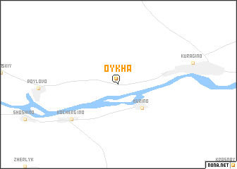 map of Oykha