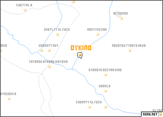 map of Oykino