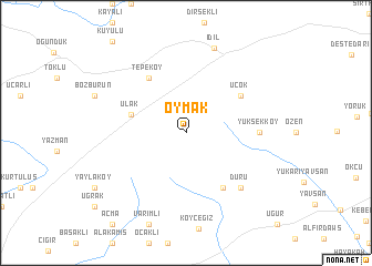 map of Oymak