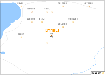 map of Oymalı