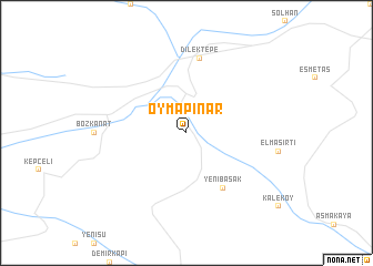 map of Oymapınar