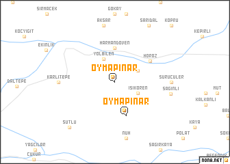 map of Oymapınar