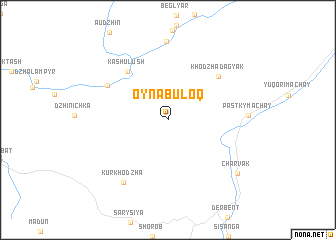 map of Oynabuloq