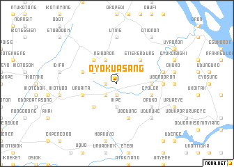 map of Oyoku Asang