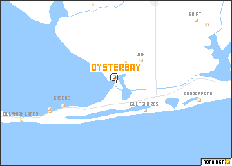 map of Oyster Bay