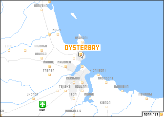 map of Oyster Bay