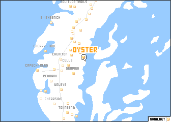 map of Oyster