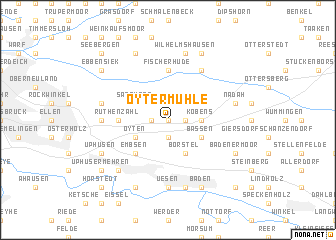 map of Oytermühle