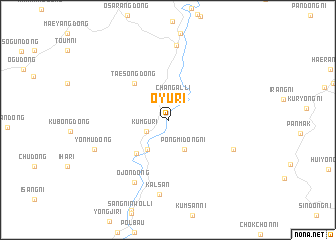 map of Ŏyu-ri