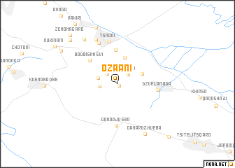 map of Ozaani