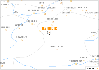 map of Ozancık