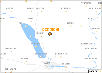map of Ozarichi