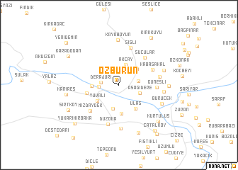 map of Özburun