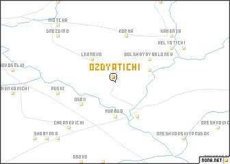 map of Ozdyatichi