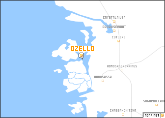 map of Ozello