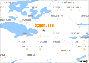 map of Ozeravtse