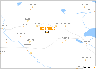 map of Ozerevo