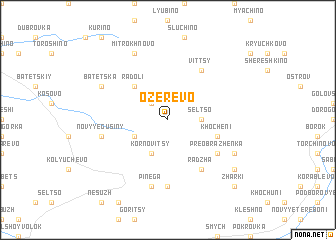 map of Ozerevo