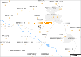 map of Ozerki Bol\