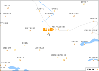 map of Ozerki