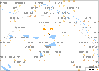 map of Ozerki