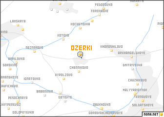 map of Ozerki