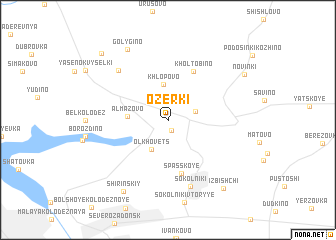 map of Ozerki