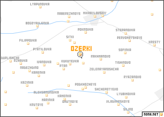 map of Ozerki