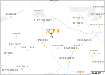 map of Ozerki