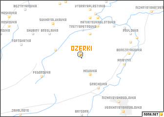 map of Ozerki