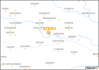 map of Ozerki