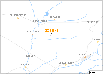 map of Ozerki