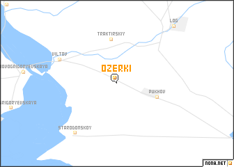 map of Ozerki