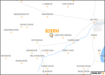 map of Ozerki