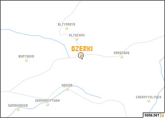 map of Ozerki