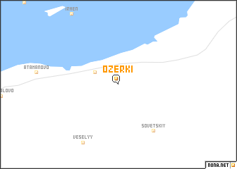 map of Ozerki