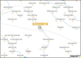 map of Ozërnaya