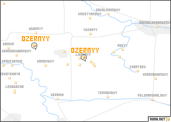 map of (( Ozërnyy ))